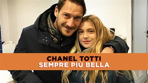 chanel totti incinta|francesco totti figlia.